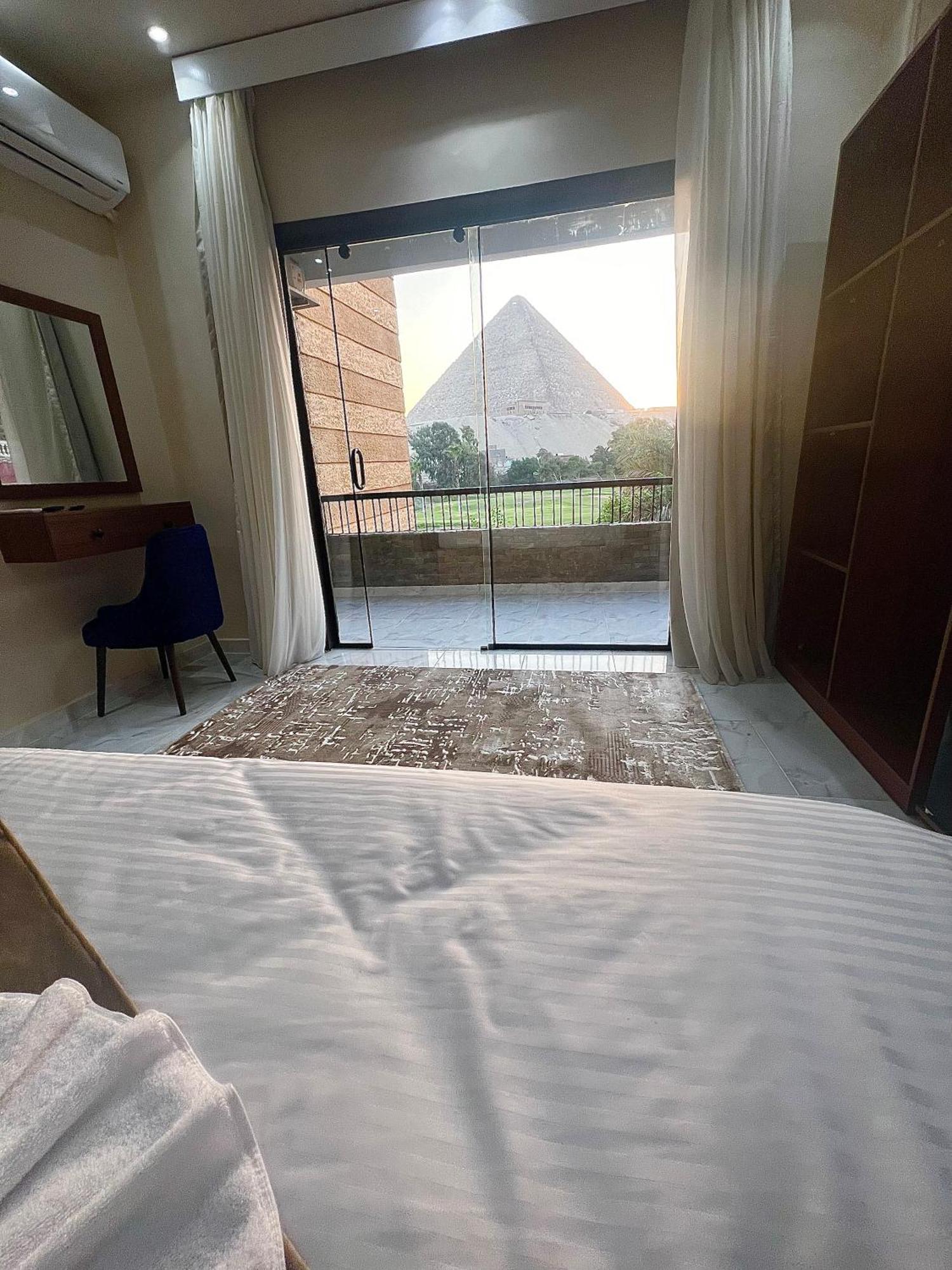 New Glamour Pyramids Hotel Kafret el-Gabal Eksteriør billede