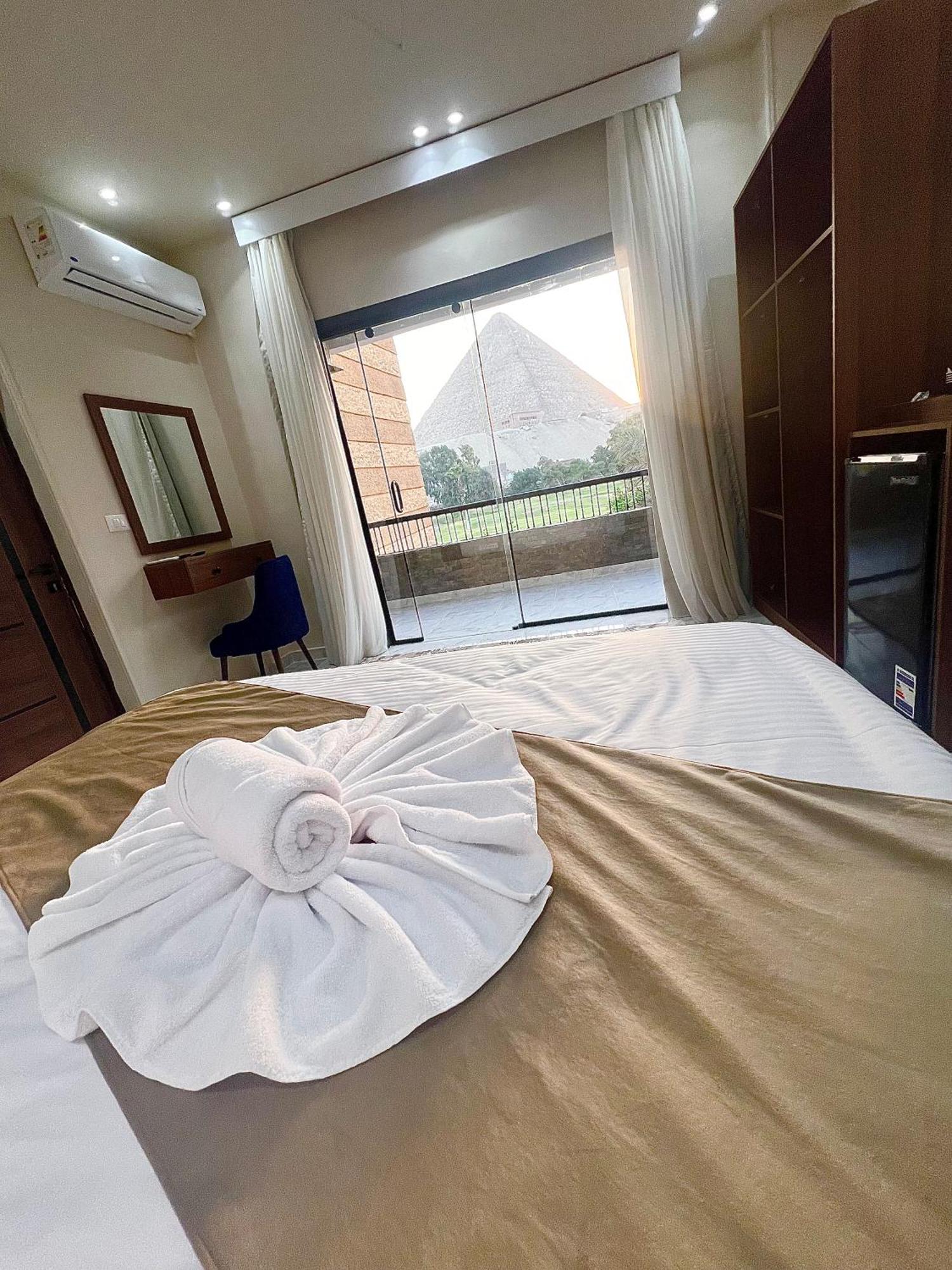 New Glamour Pyramids Hotel Kafret el-Gabal Eksteriør billede